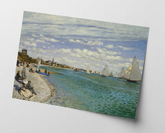 Claude Monet - Regatta in Sainte-Adresse