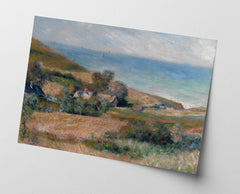 Auguste Renoir - Ansicht der Seeküste nahe Wargemont in Normandie