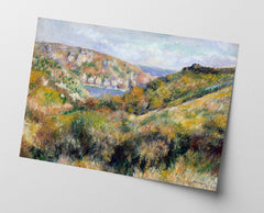 Auguste Renoir - Hügel um die Bucht von Moulin Huet, Guernsey