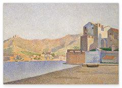 Paul Signac - Der Stadtstrand, Collioure, Opus 165 (Collioure. La Plage de la Ville. Opus 165)