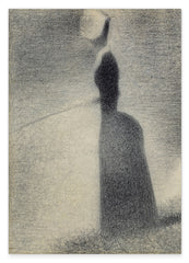 Georges Seurat - Eine Frau beim Angeln