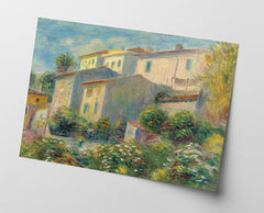 Pierre Auguste Renoir - Blick auf die Post in Cagnes