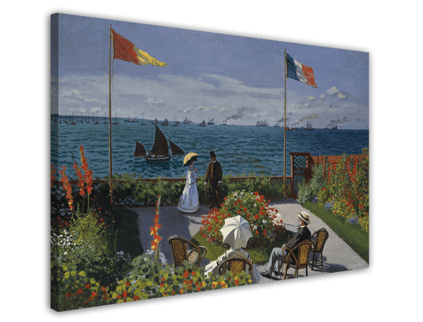 Claude Monet - Garten in Sainte-Adresse (1867)