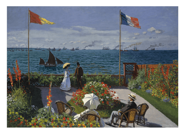 Claude Monet - Garten in Sainte-Adresse (1867)