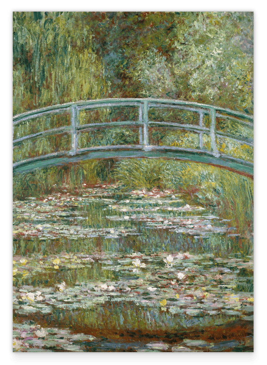Claude Monet - japanische Brücke über den Seerosenteich (1899)