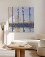 After Hover: Claude Monet - Die vier Pappeln (1891)