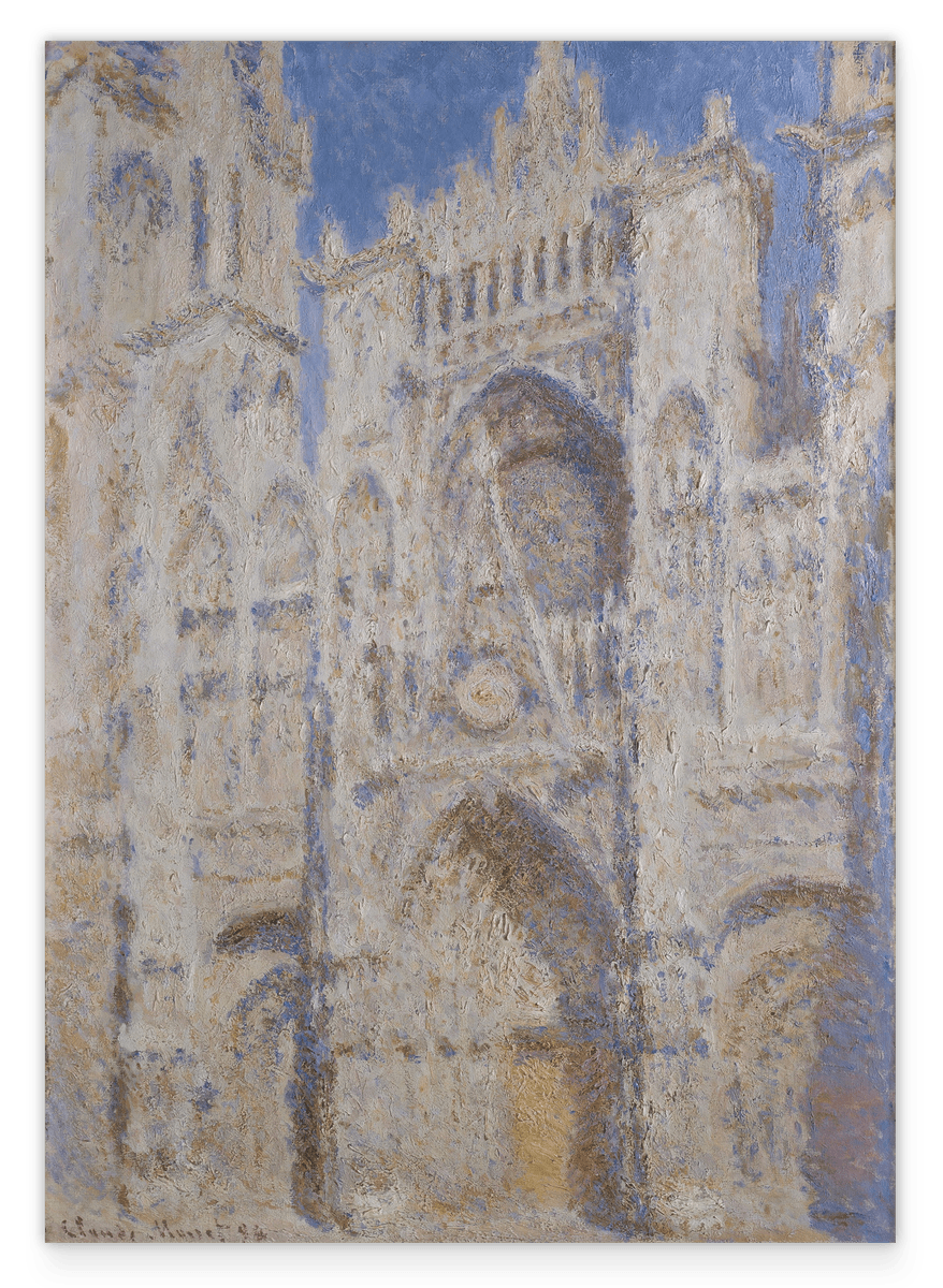 Claude Monet - Kathedrale von Rouen (Sonnenlicht) (1894)