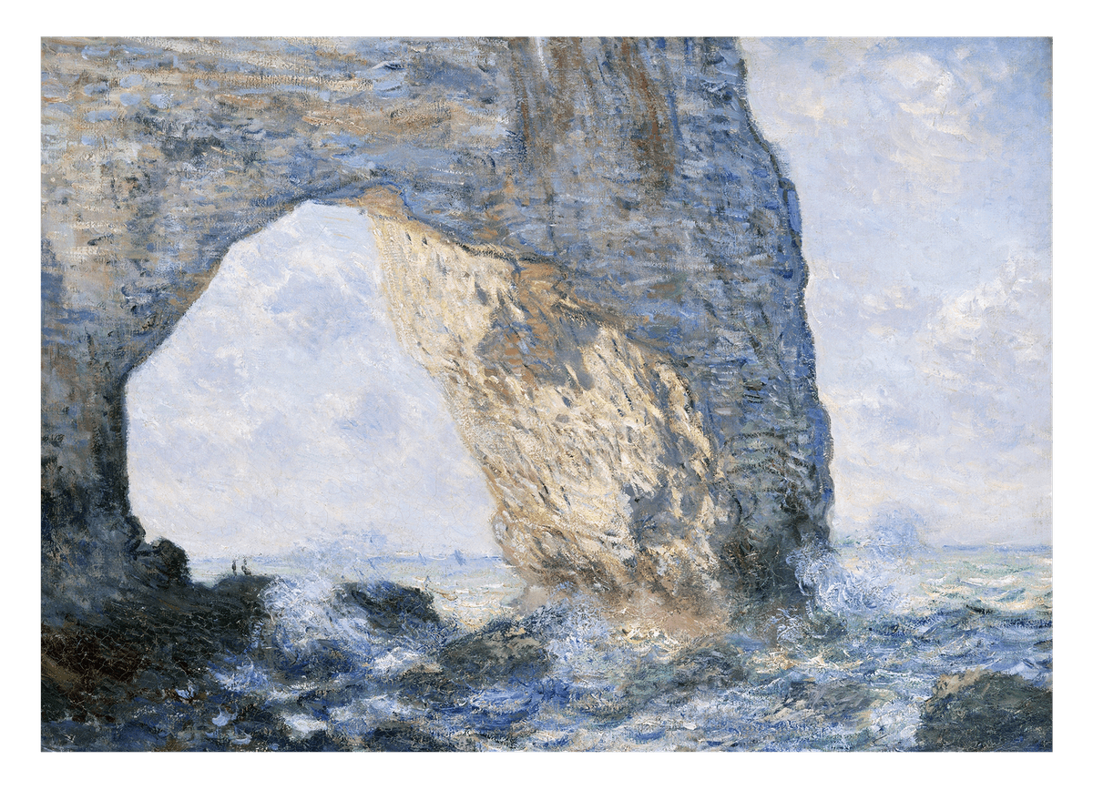 Claude Monet - Das Manneporte bei Etretat (1883)