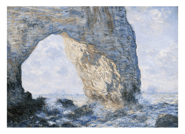 Claude Monet - Das Manneporte bei Etretat (1883)