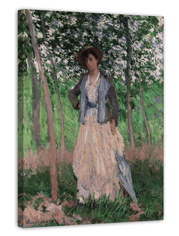 Claude Monet - Die Spaziergängerin (Suzanne Hoschedé, später Theodore Earl Butler, 1868-1899) (1887)