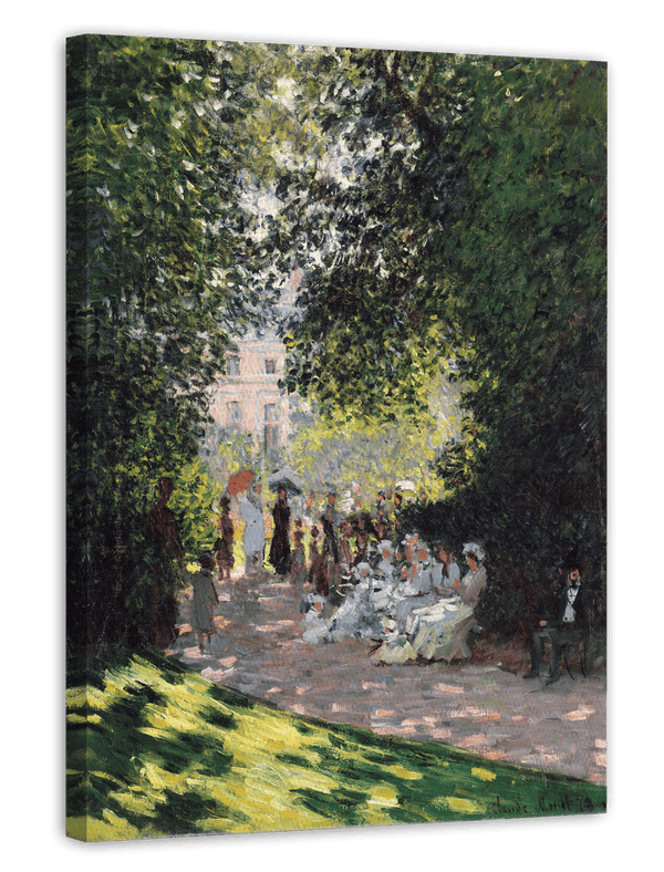 Claude Monet - Der Park Monceau (1878)