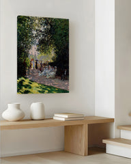 After Hover: Claude Monet - Der Park Monceau (1878)