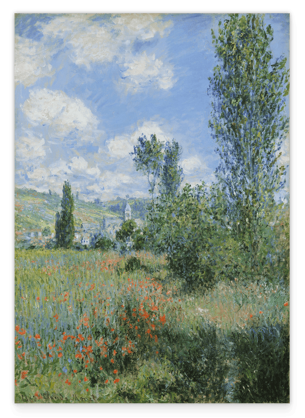 Claude Monet - Aussicht von Vétheuil