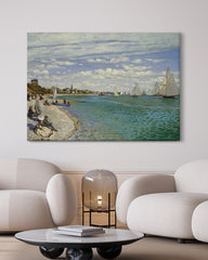 After Hover: Claude Monet - Regatta bei Sainte-Adresse (1867)