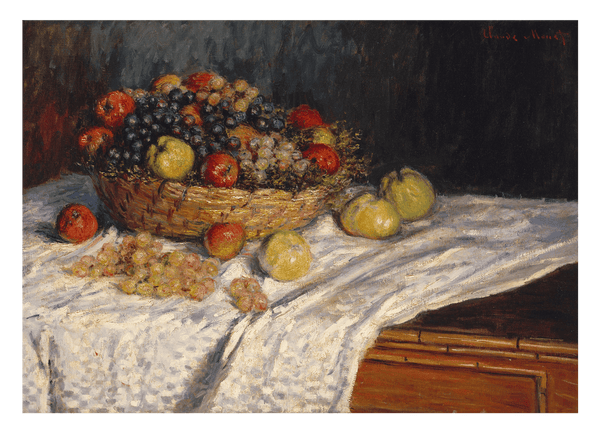 Claude Monet - Äpfel und Weintrauben (1879-1880)