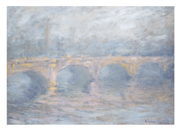 Claude Monet - Waterloo Brücke, London, bei Sonnenaufgang (1904)