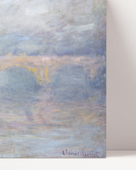 After Hover: Claude Monet - Waterloo Brücke, London, bei Sonnenaufgang (1904)