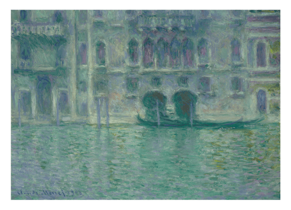 Claude Monet - Palazzo da Mula, Venedig (1908)