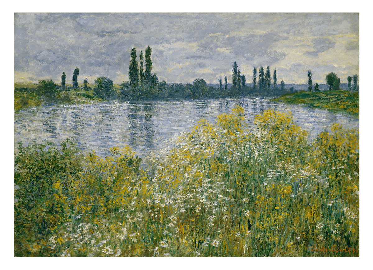 Claude Monet - Seine-Ufer, Vétheuil (1880)