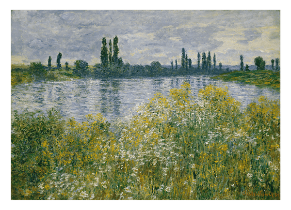 Claude Monet - Seine-Ufer, Vétheuil (1880)
