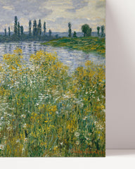 After Hover: Claude Monet - Seine-Ufer, Vétheuil (1880)