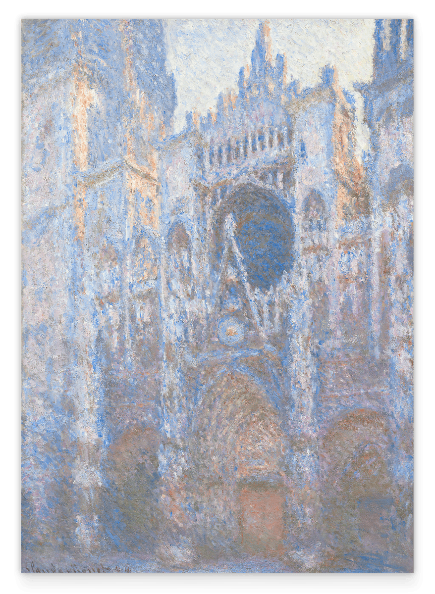 Claude Monet - Kathedrale von Rouen, West-Fassade (1894)