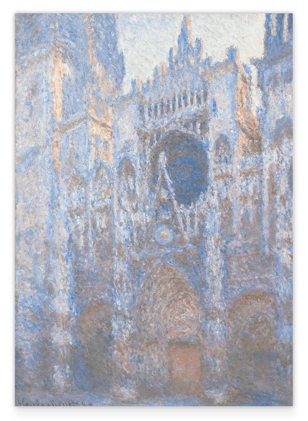 Claude Monet - Kathedrale von Rouen, West-Fassade (1894)