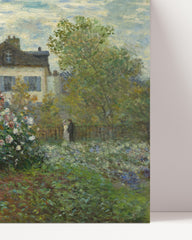 After Hover: Claude Monet - Des Künstlers Garten in Argenteuil (Eine mit Dahlien bewachsene Gartenecke) (1873)