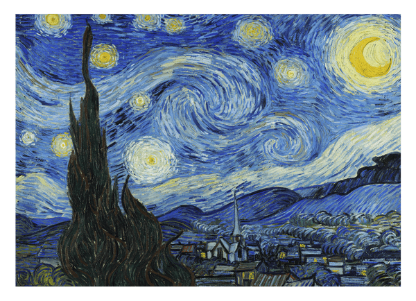 Vincent van Gogh - Die Sternennacht (1889)