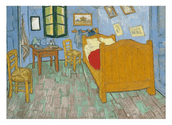 Vincent van Gogh - Das Schlafzimmer - zweite Version (1889)