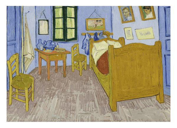 Vincent van Gogh - Das Schlafzimmer - dritte Version (1889)