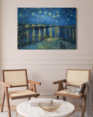 After Hover: Vincent van Gogh - Sternennacht über die Rhône (1888)