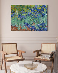 After Hover: Vincent van Gogh - Schwertlilien (1889)