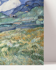 After Hover: Vincent van Gogh - Weizenfeld hinter Saint-Paul (1889)