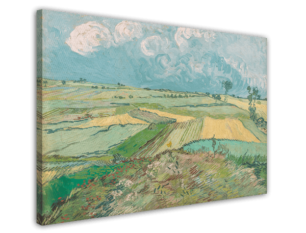 Vincent van Gogh - Weizenfeld nach Regen (Die Ebene von Auvers) (1889)