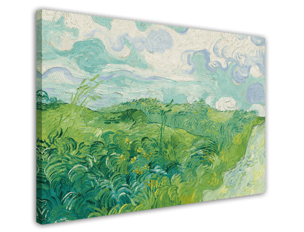 Vincent van Gogh - Feld mit grünem Weizen (1889)