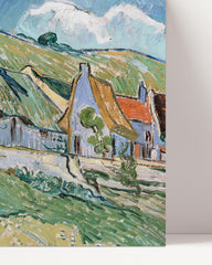 After Hover: Vincent van Gogh - Strohgedeckte Landhäuser (1890)