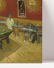 After Hover: Vincent van Gogh - Das Nachtcafé in Arles (1888)