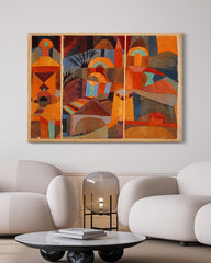 After Hover: Paul Klee - Tempelgärten (1920)