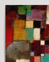 After Hover: Paul Klee - Rotgrüne und Violett-gelbe Rythmen (1920)