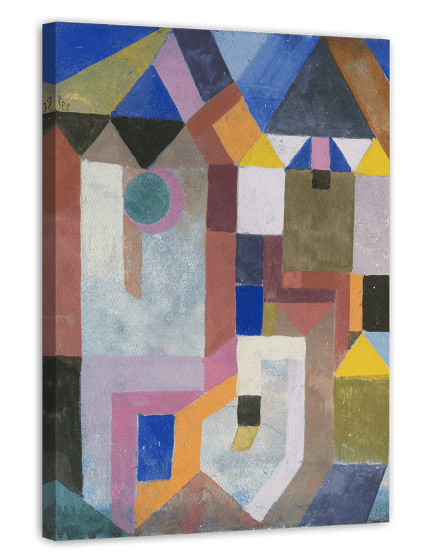 Paul Klee - Bunte Architektur (1917)