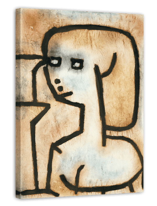 Paul Klee - Mädchen in Trauer (1939)