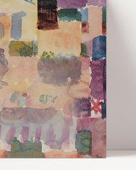 After Hover: Paul Klee - Garten in St. Germain, Das Europäische Vierteil nahe Tunis (1914)