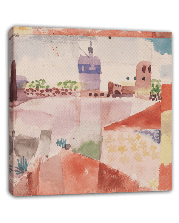 Paul Klee - Hammamet (Tunesien) und ihre Moschee (1914)