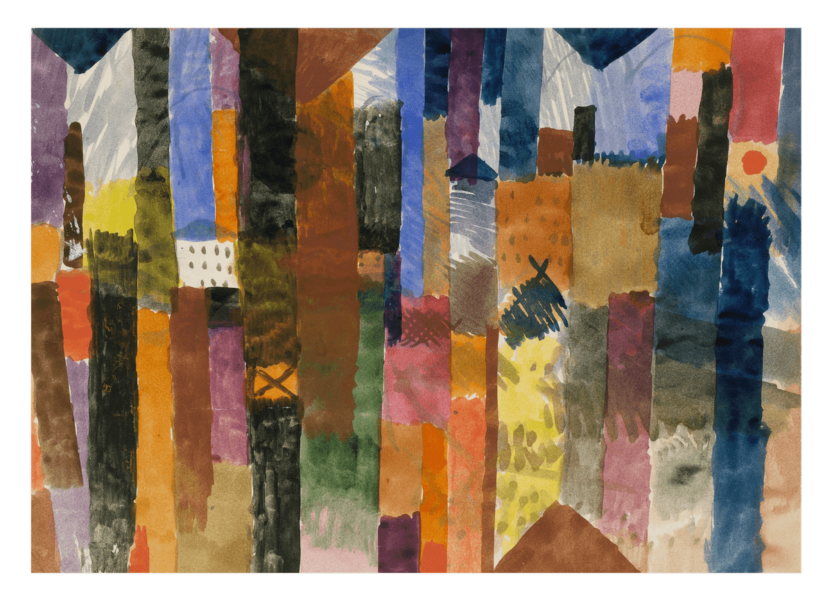 Paul Klee - Vor der Stadt (1915)