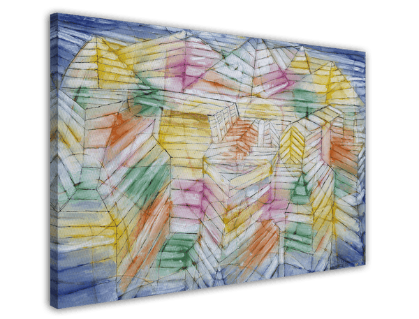 Paul Klee - Bühnen-Gebirgs-Konstruktion (1920)