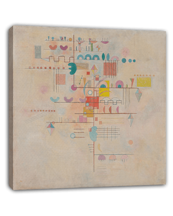 Wassily Kandinsky - Anmutiger Aufstieg (1934)