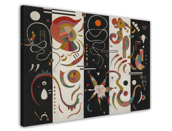 Wassily Kandinsky - Gestreift (1934)