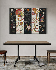 After Hover: Wassily Kandinsky - Gestreift (1934)