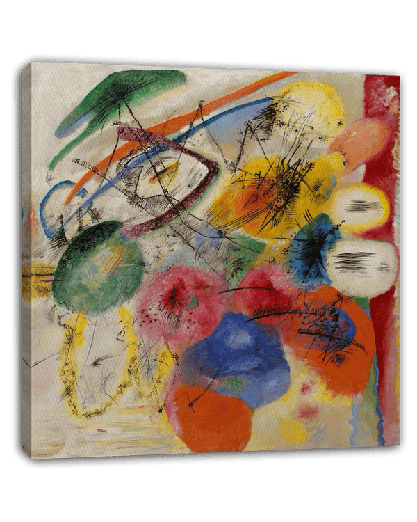 Wassily Kandinsky - Schwarze Linien (1913)